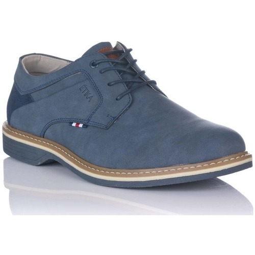 Scarpe Uomo Richelieu Etika 60919 Blu