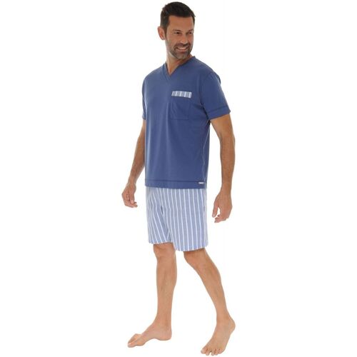 Abbigliamento Uomo Pigiami / camicie da notte Pilus FREDDI Blu