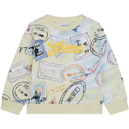 Abbigliamento Bambino Felpe Guess LS ACTIVE TOP Multicolore