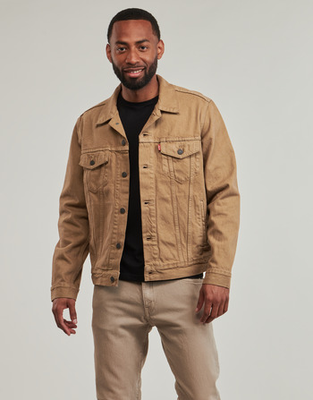 Abbigliamento Uomo Giacche in jeans Levi's THE TRUCKER JACKET Camel