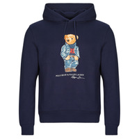 Abbigliamento Uomo Felpe Polo Ralph Lauren SWEATSHIRT CAPUCHE POLO BEAR RALPH LAUREN Marine / F24 / Cruise / Navy / Denim / Bear