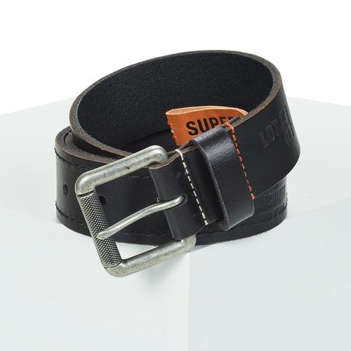 Accessori Uomo Cinture Superdry BADGEMAN Nero