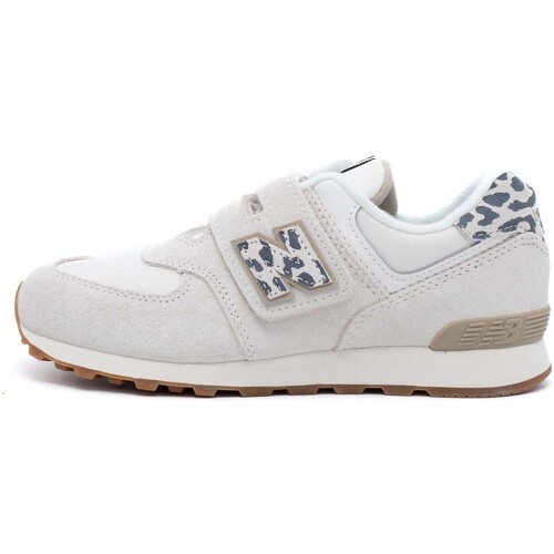 Scarpe Bambino Sneakers New Balance Scarpa Kids Lifestyle Bianco