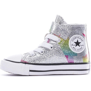 Scarpe Bambina Sneakers Converse A04739C Argento