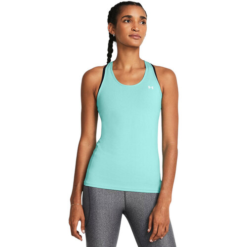 Abbigliamento Donna Top / T-shirt senza maniche Under Armour UA HG ARMOUR RACER TANK Blu