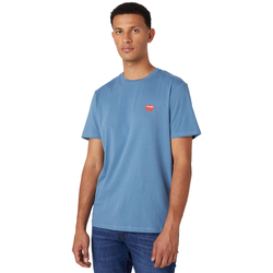 Abbigliamento Uomo T-shirt maniche corte Wrangler ATRMPN-45090 Blu