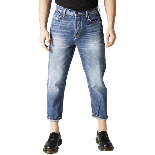 Abbigliamento Uomo Jeans dritti Antony Morato DENIS REGULAR ANKLE LENGTH MMDT00266-FA750302 Blu