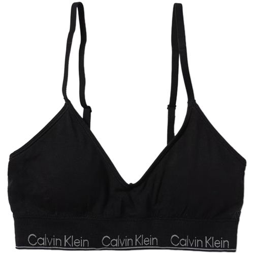 Biancheria Intima Donna  Non imbottito Calvin Klein Jeans LGHT LINED TRIANGLE 000QF7093E Nero