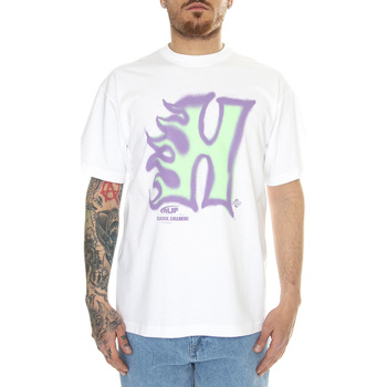 Abbigliamento Uomo T-shirt & Polo Huf Heat Wave S/S Tee White Bianco