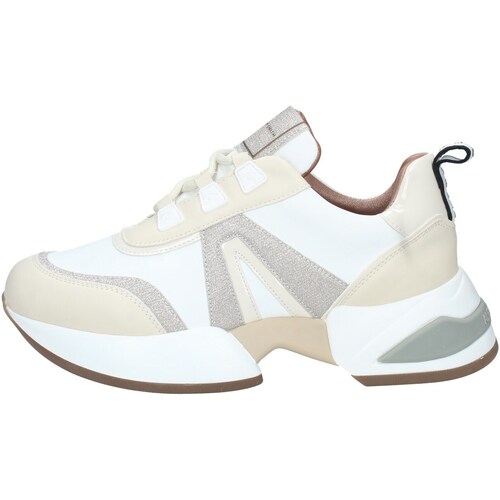 Scarpe Donna Sneakers alte Alexander Smith MARBLE WOMAN WHITE GOLD Multicolore