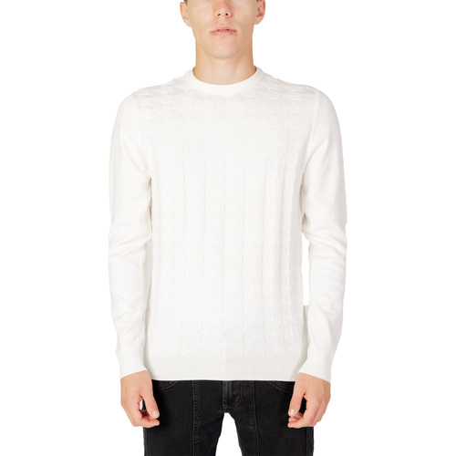 Abbigliamento Uomo Maglioni Antony Morato REGULAR FIT IN FILATO MMSW01389-YA200066 Bianco