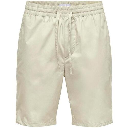 Abbigliamento Uomo Shorts / Bermuda Only & Sons  22028509 Bianco