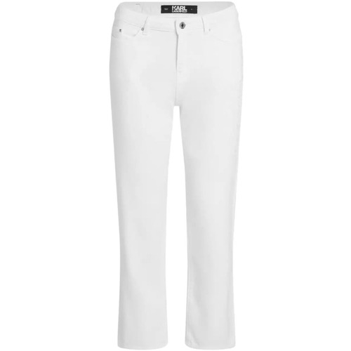 Abbigliamento Donna Jeans Karl Lagerfeld jeans bianco donna Bianco