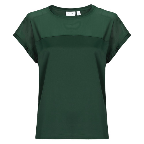 Abbigliamento Donna Top / Blusa Vila VIELLETTE Verde