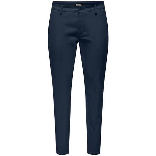 Abbigliamento Uomo Pantaloni Only & Sons  22026606 Blu