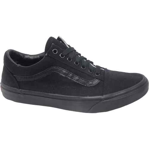 Scarpe Sneakers Vans Ricondizionate Old Skool - Nero