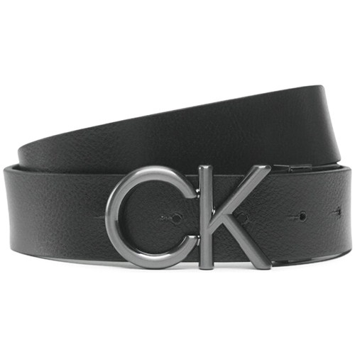 Accessori Uomo Cinture Calvin Klein Jeans METAL BOMBE K50K510354 Nero