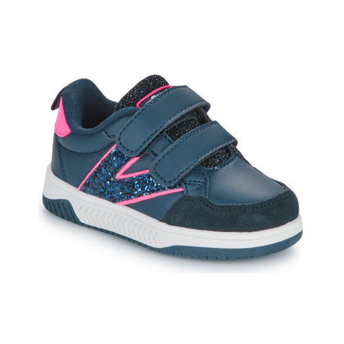 Scarpe Bambina Sneakers basse BEPPI  Marine / Rosa