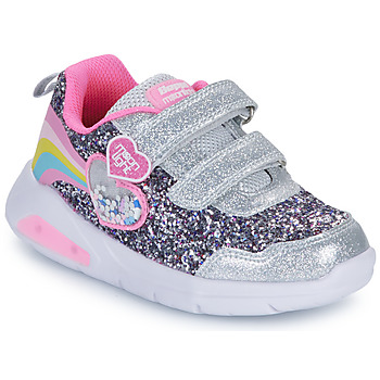 Scarpe Bambina Sneakers basse BEPPI  Argento / Rosa