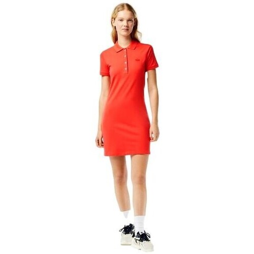 Abbigliamento Donna Vestiti Lacoste  Rosso