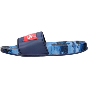 Scarpe Unisex bambino Ciabatte Levi's - Ciabatta  blu/camo VPOL0070S-0789 Blu