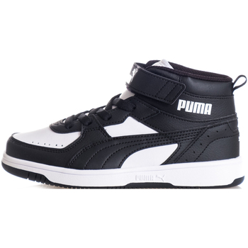 Scarpe Unisex bambino Sneakers Puma - Rebound joy nero/bco 374688-01 Nero