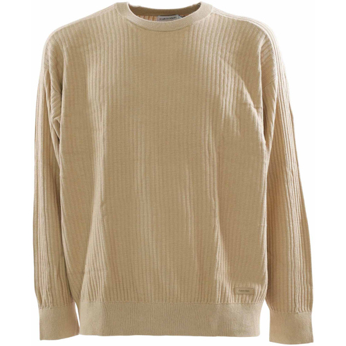 Abbigliamento Uomo Maglioni Calvin Klein Jeans - Maglione beige K10K110726-PF2 Beige