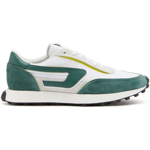 Scarpe Uomo Sneakers Diesel - S-racer lc bco/verde Y02873-P4438-H9429 Bianco