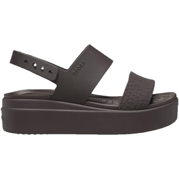 Scarpe Donna Sandali Crocs - Brooklyn croco low t.di moro 208585-EB Marrone