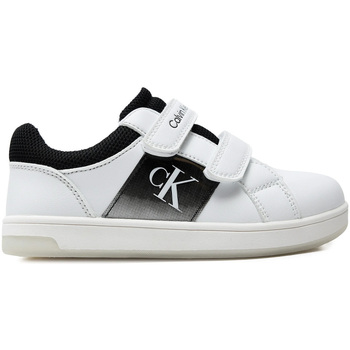 Scarpe Unisex bambino Sneakers Calvin Klein Jeans - Sneaker bco/nero V1X9-80852-X002 Bianco