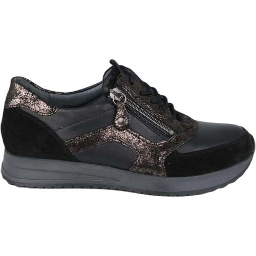 Scarpe Donna Sneakers Waldläufer H-Vicky Nero