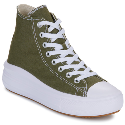 Scarpe Donna Sneakers alte Converse CHUCK TAYLOR ALL STAR MOVE PLATFORM Verde