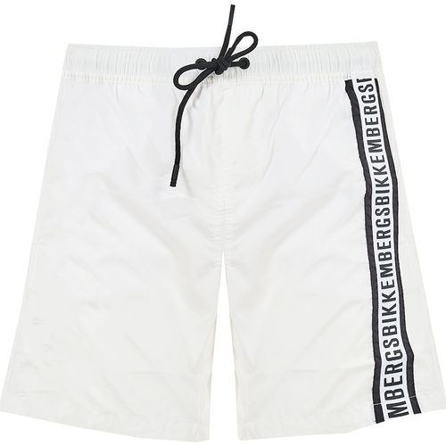 Abbigliamento Uomo Costume / Bermuda da spiaggia Bikkembergs BKK3MBM03 WHITE Whi