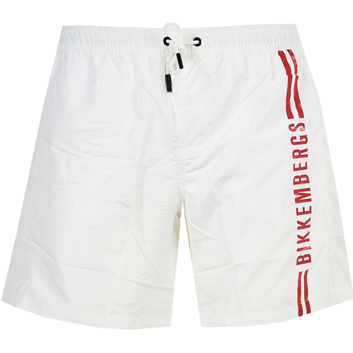 Abbigliamento Uomo Costume / Bermuda da spiaggia Bikkembergs BKK3MBM05 WHITE Whi