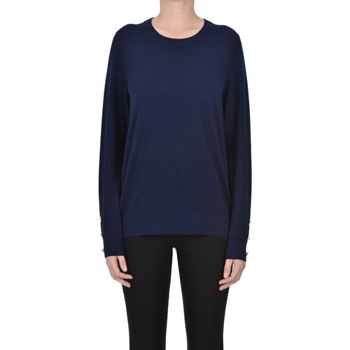 Abbigliamento Donna Maglioni MICHAEL Michael Kors Pullover girocollo MGP00004032AI Blu