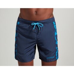 Abbigliamento Uomo Costume / Bermuda da spiaggia Bikkembergs Costumi da bagno / Asciugamani BKK3MBM09 - Uomo Blu