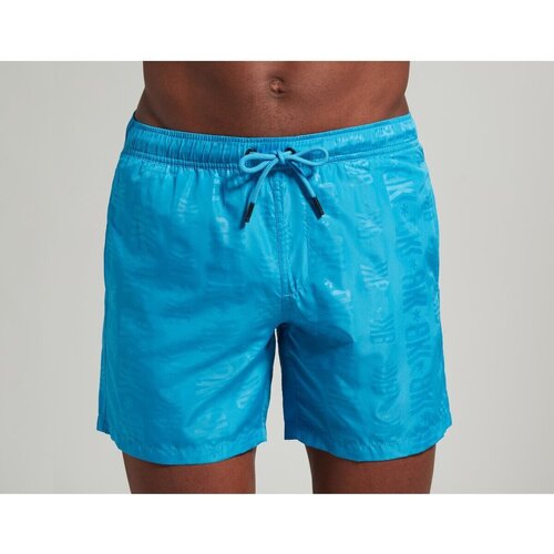 Abbigliamento Uomo Costume / Bermuda da spiaggia Bikkembergs Costumi da bagno / Asciugamani BKK3MBM13 - Uomo Blu