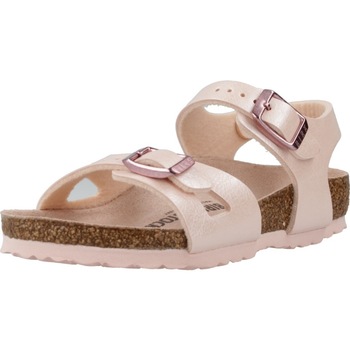 Scarpe Bambina Sandali Birkenstock KIDS BIRKO-FLOR Rosa