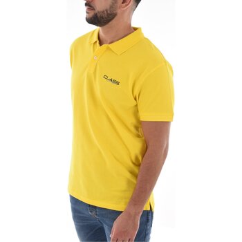 Abbigliamento Uomo Polo maniche corte Roberto Cavalli Polo a maniche corte SXT64B KB002 - Uomo Giallo