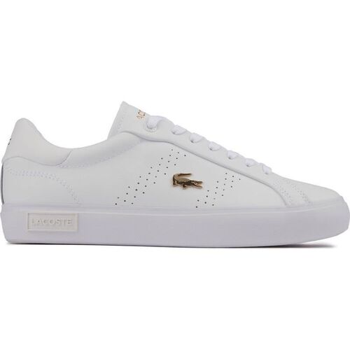 Scarpe Donna Sneakers Lacoste Powercourt Formatori Bianco