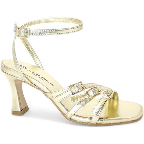 Scarpe Donna Sandali Divine Follie DIV-E24-5319-PL Oro