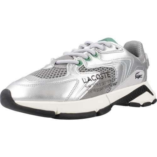 Scarpe Donna Sneakers Lacoste NEO TEXTILE AND LEAT Argento