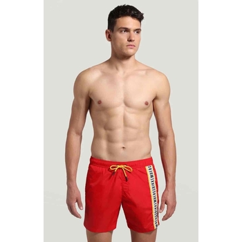 Abbigliamento Uomo Costume / Bermuda da spiaggia Bikkembergs  Rosso