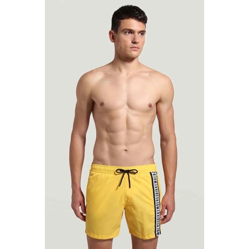 Abbigliamento Uomo Costume / Bermuda da spiaggia Bikkembergs  Giallo-GIALLO