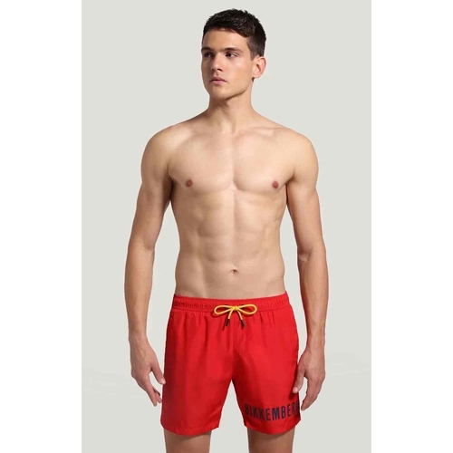 Abbigliamento Uomo Costume / Bermuda da spiaggia Bikkembergs  Rosso