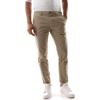 Abbigliamento Uomo Pantaloni 40weft BILLY SS 1709 - STRETCH PIMA COTTON-W2103 BEIGE Beige