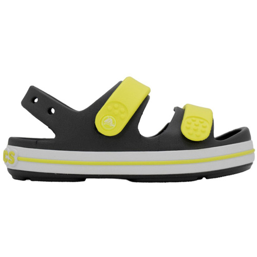 Scarpe Unisex bambino Sandali Crocs - Crocband cruiser grigio/giallo 209424-1NJ Grigio