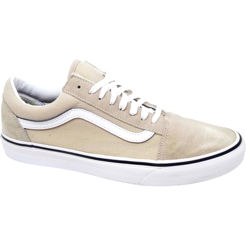 Scarpe Sneakers Vans Ricondizionate Old Skool - Beige