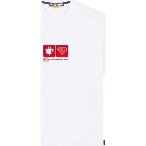 Abbigliamento Uomo T-shirt & Polo Iuter Tab Tee Bianco Bianco