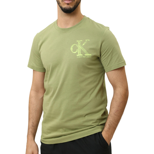 Abbigliamento Uomo T-shirt & Polo Calvin Klein Jeans J30J325498 Verde